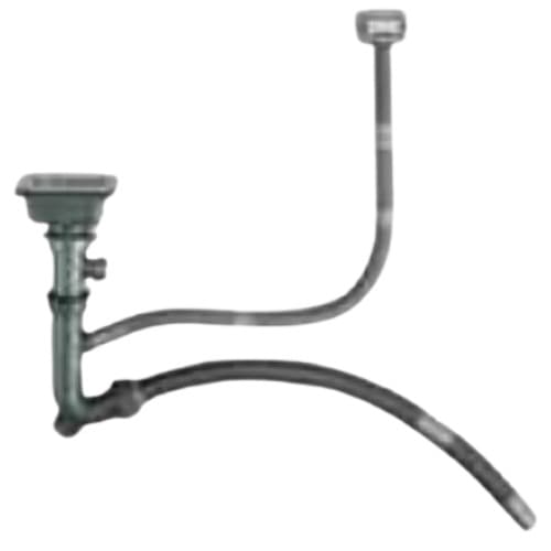 Kitchen Sink Drainer Kit Set Single (Waste/Drainer Pipe/Overflow) | For FS Series Sinks