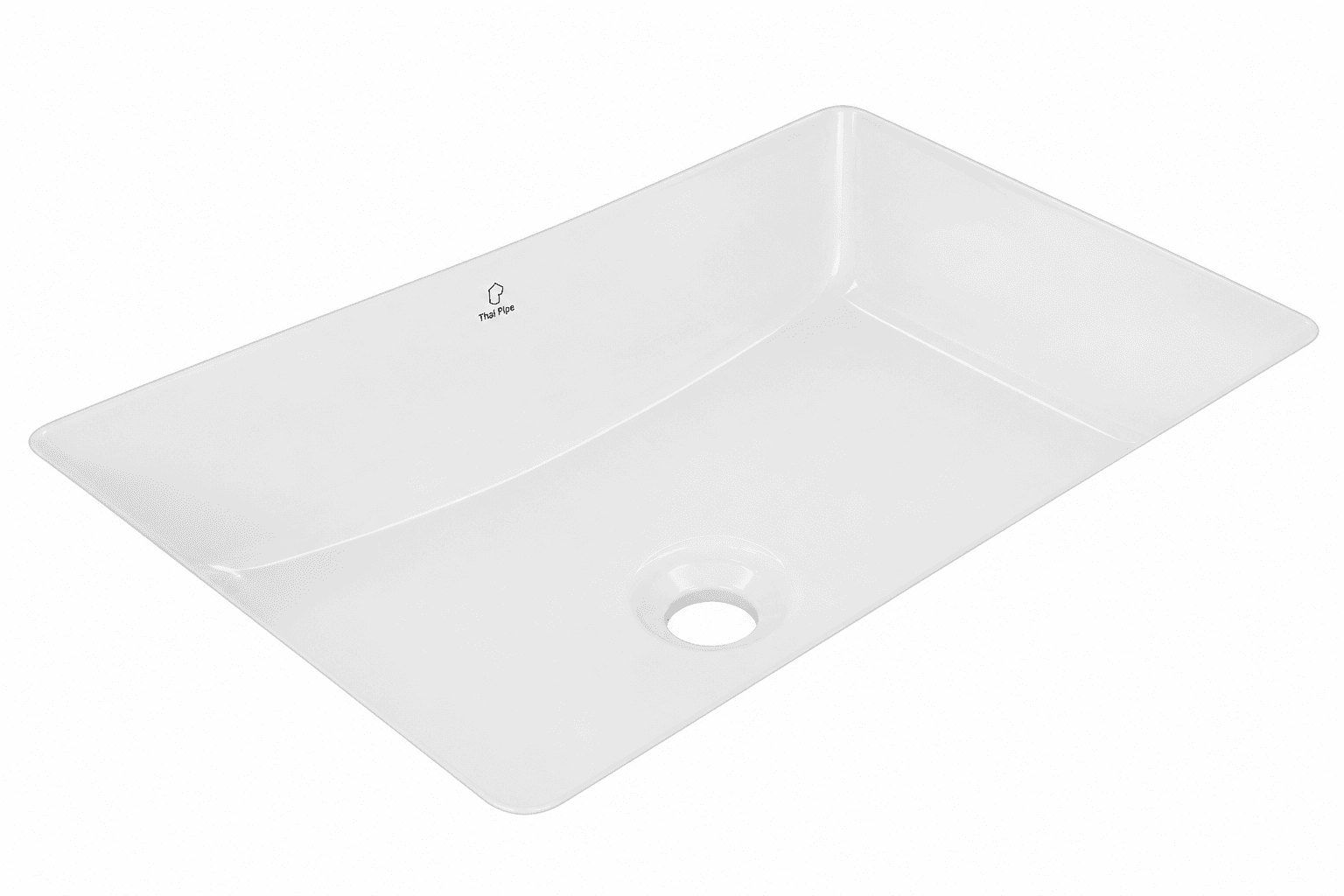 Florentine Under Counter Basin with Fixing Accessories | Size: 535 x 380 x 135mm