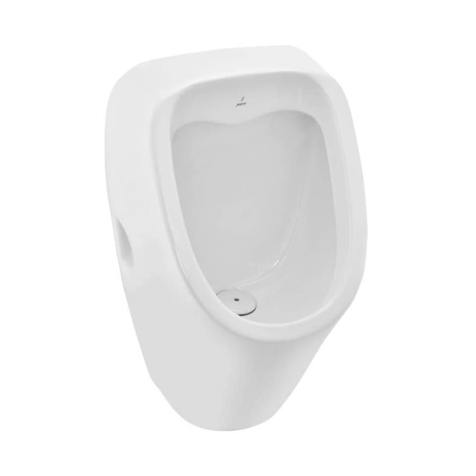 Urinal (Back Inlet) with Fixing Accessories | White Finish | Size: 385 x 325 x 635mm | Material: Ceramic