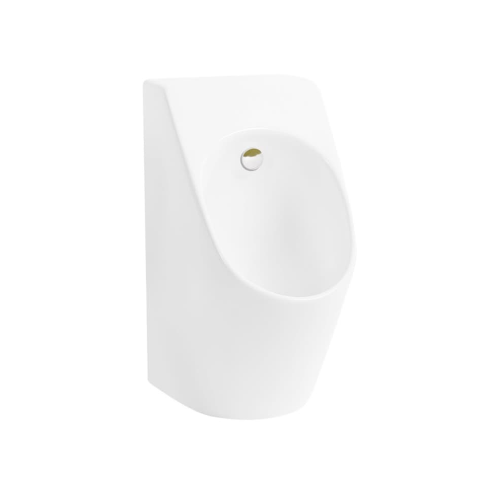 Urinal with Spreader and Fixing Accessories Set | White Finish | Size: 330 x 400 x 600mm | Material: Ceramic