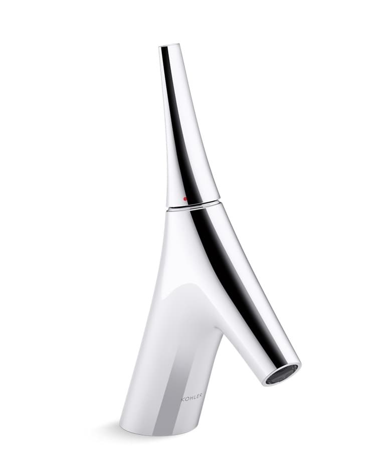 Vive Single Lever Basin Mixer (Hot & Cold Water) | With 450 mm Braided Connection Pipe | Chrome Finish