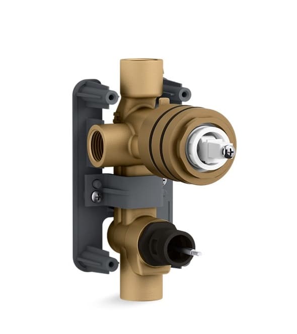 Aqua Turbo 235 Concealed Part For High Flow Single Lever Concealed Diverter | Compatible With Exposed Parts K-23496IN-4-CP, K-23496IN-4SL-BV, K-23496IN-4SL-RGD, K-23971IN-4FP-CP, K-23971IN-4FS-AF, K-23971IN-4SL-RGD, K-38889IN-4FP-CP, K-38889IN-4FS-BV, K-38889IN-4FS-AF, K-38889IN-4FS-RGD, K-38938IN-4FP-CP Sold Separately