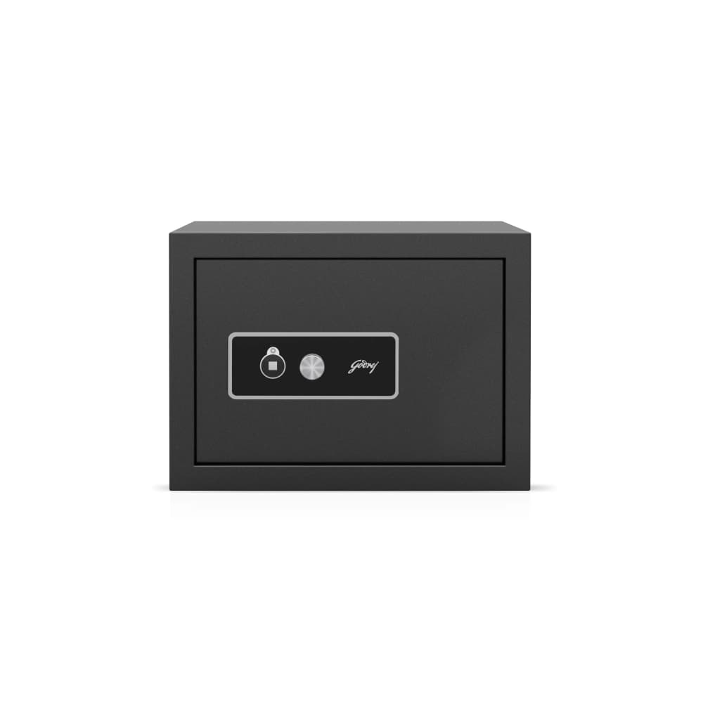 Safe NX Pro | Capacity: 15Ltr | Exterior Dimensions: H250 x W350 x D250mm | Lock Type: Key Lock | Finish: Ebony