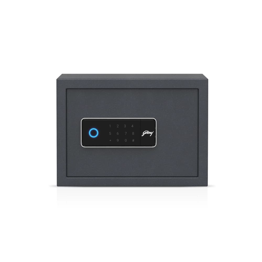 Safe NX Pro Plus | Capacity: 15Ltr | Exterior Dimensions: H250 x W350 x D250mm | Lock Type: Digital + Biometric