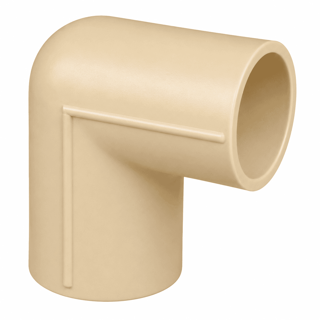 CPVC Elbow SCH 40 -2½″ (65mm) | For hot and cold water plumbing | Max operating temperature: 93°C