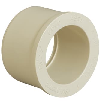 CPVC Transition Bush - ¾″ (20mm) | Usage: Used for reducing pipe size and connecting threaded fittings | For hot and cold water plumbing | Max operating temperature: 93°C