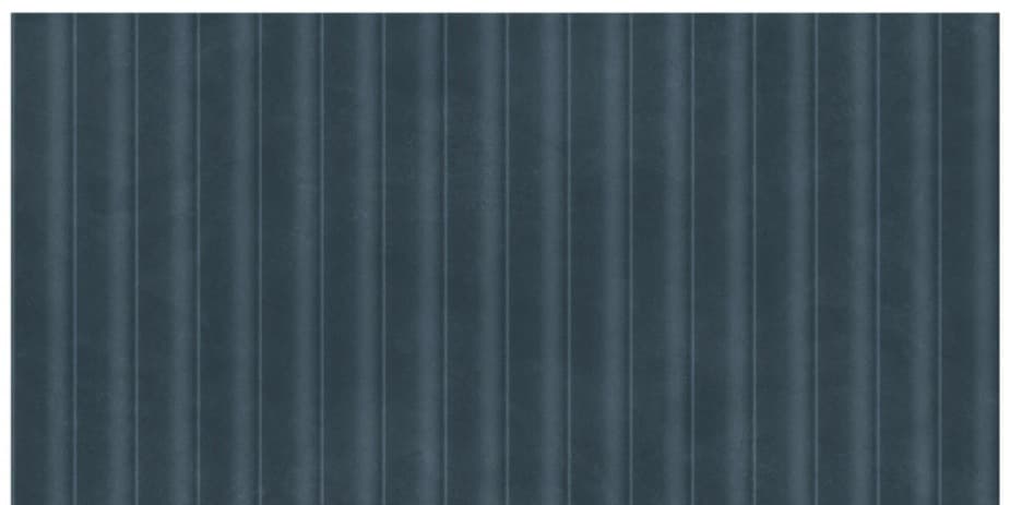 Daly Wall Tile | Size: 300 x 600 mm (1 ft x 2 ft) | Surface: Fluted | Finish: Matt | Vitrified Tile | Coverage Per Box: 10 sq. ft. | Box Quantity: 5 pcs | Color: Blue